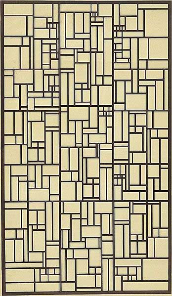 Theo van Doesburg Design for Stained-Glass Composition V.